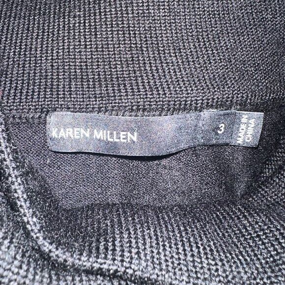 Karen millen wool silk Sherpa pullover sweatshirt - Picture 3 of 4